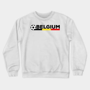 Belgium Football Soccer Fan Design Crewneck Sweatshirt